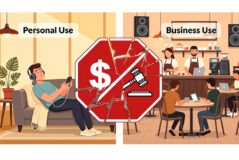 Stop Wasting Money: Personal vs. Business Music Licenses (Avoid 5-Figure Fines)