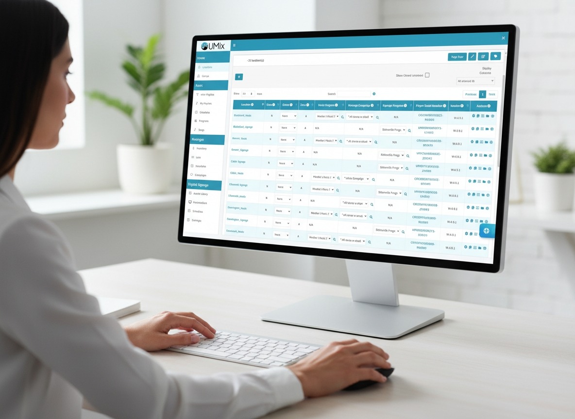 Centralized Multi-Location Digital Signage Centralized Multi-Location Digital Signage