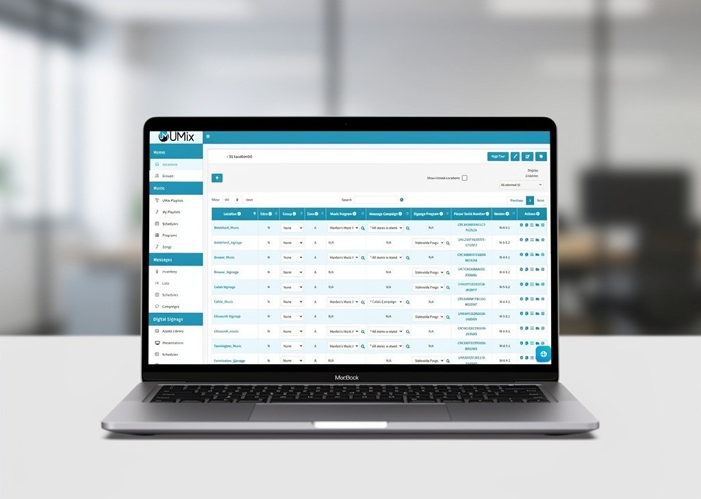 Multi-Location Business Music